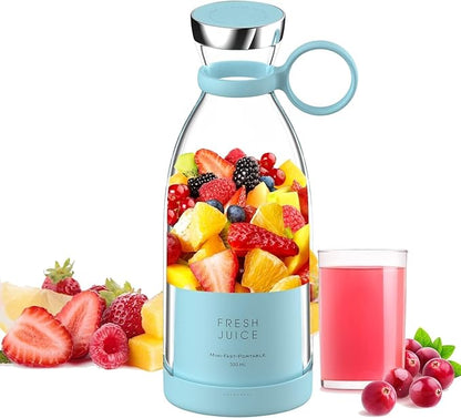 Portable Fresh Juice Blender – USB Rechargeable, Lightweight & Easy to Clean